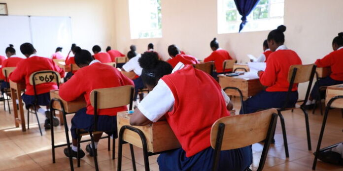 KCSE candidate collapses after a government official slaps them during the exam.